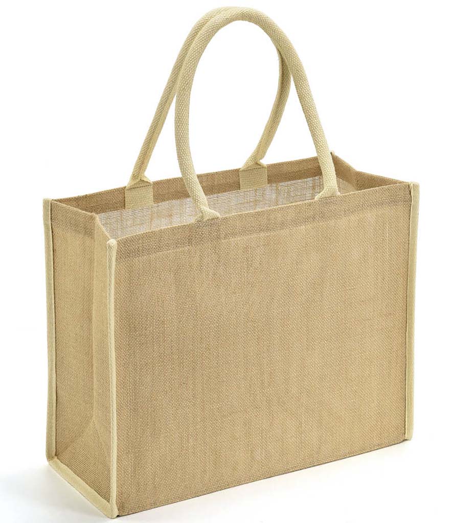 The Italian Foody Jute Shopper