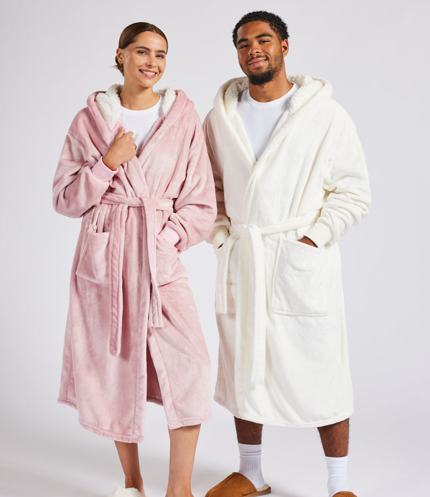 Unisex Hooded Cuffed Robe