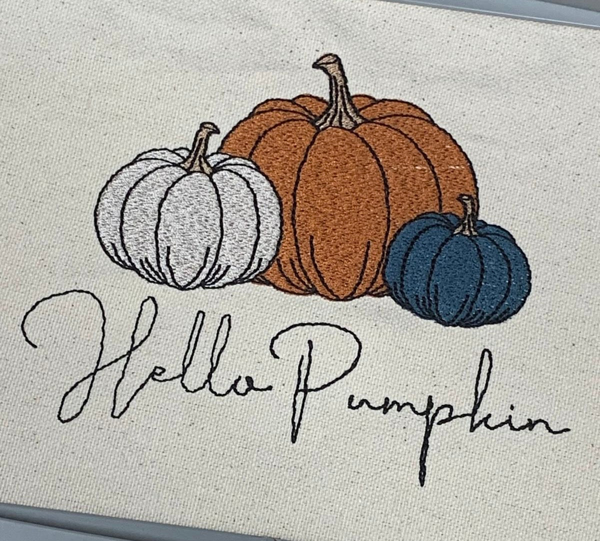 Hello Pumpkin Appliqué Sweatshirt