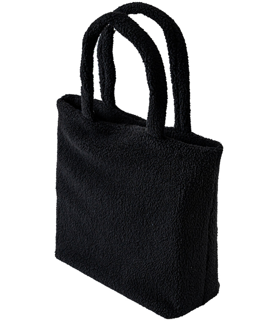 Borg Fleece Shopper Tote Bag