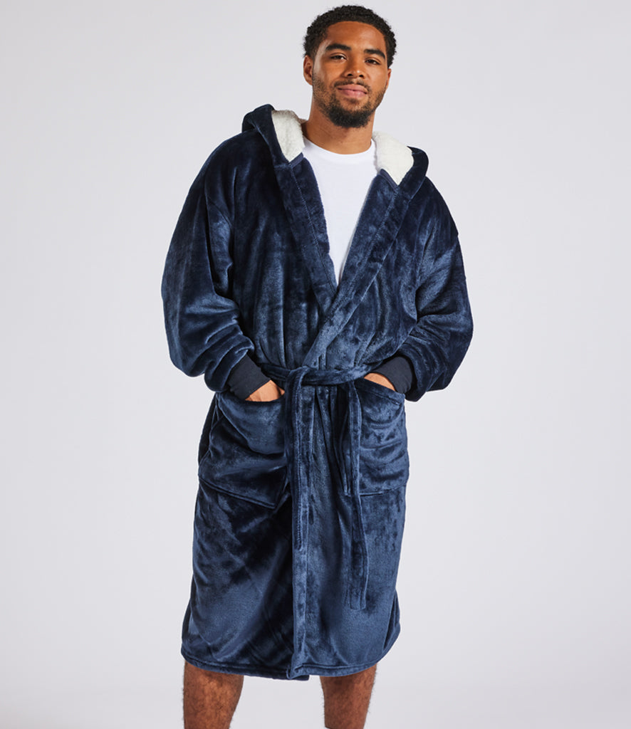 Unisex Hooded Cuffed Robe