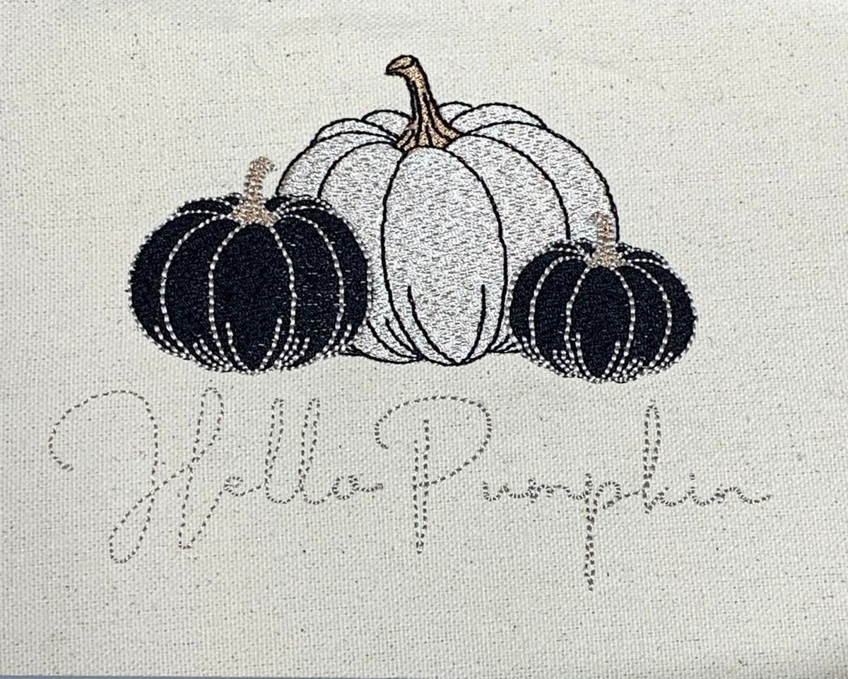 Hello Pumpkin Appliqué Sweatshirt