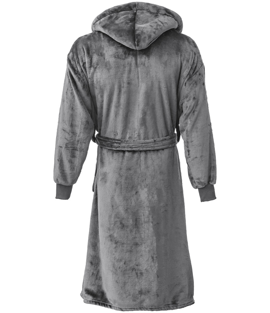 Unisex Hooded Cuffed Robe