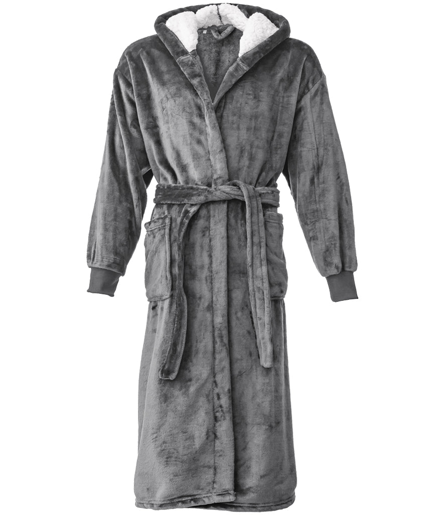 Unisex Hooded Cuffed Robe